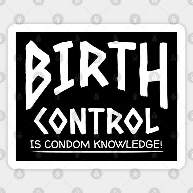 Birth Control Is Condom Knowledge Sticker by Etopix